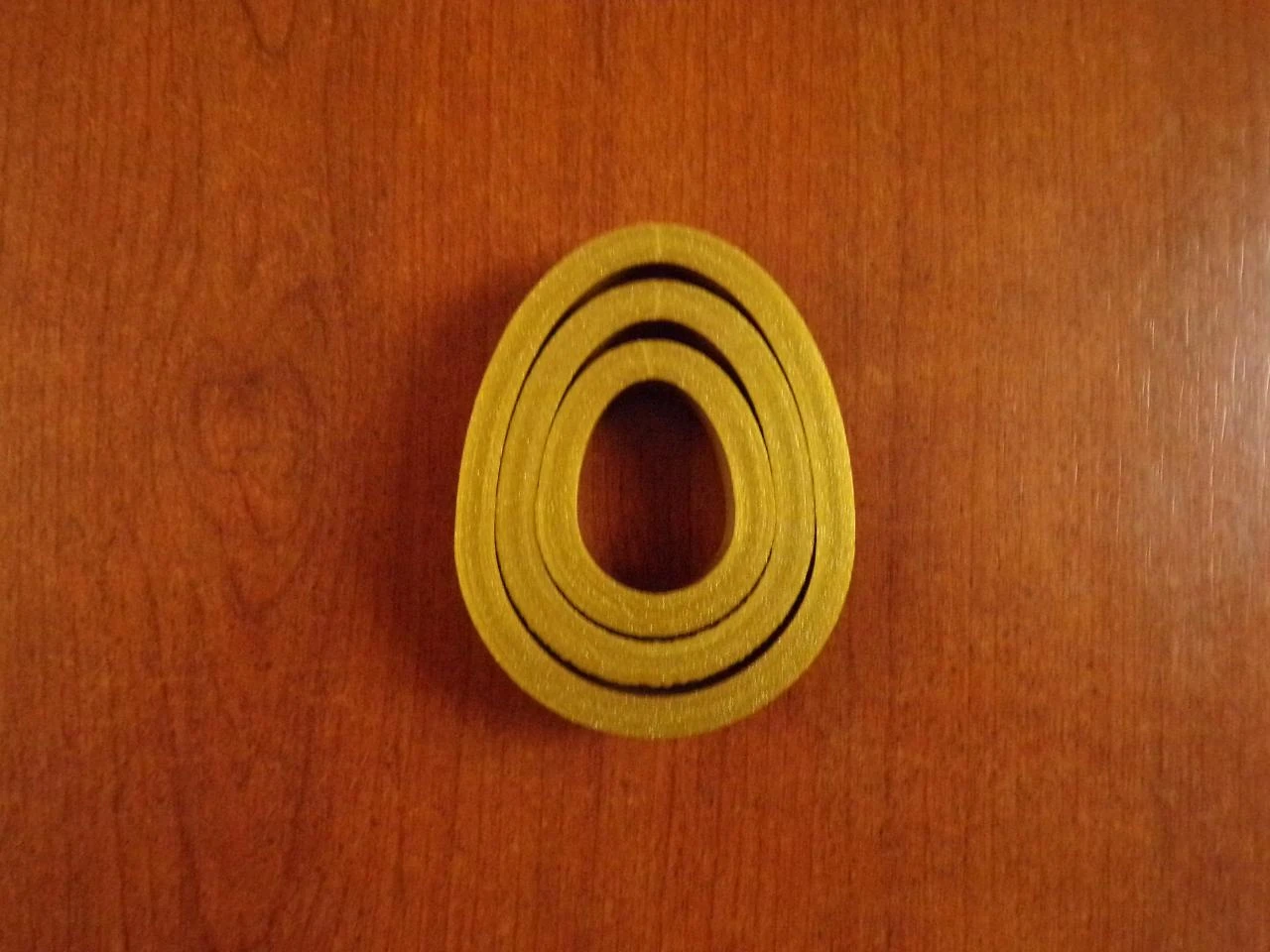 Lot of 3 3D printed egg rings PLA approximately 4 cm, 5.5 cm, 7 cm – photo 2